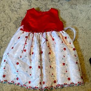 MUNECA Formal Red & White Dress 5